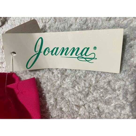 NWT VTG Joanna Shirt Women's XL Collared Long Sleeve Button Up Top pink US Made - Picture 7 of 9